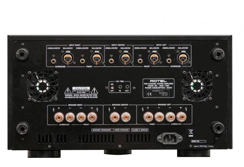 Rotel RMB1585 Multi Channel Power Amplifier Home Cinema at Vision Hifi