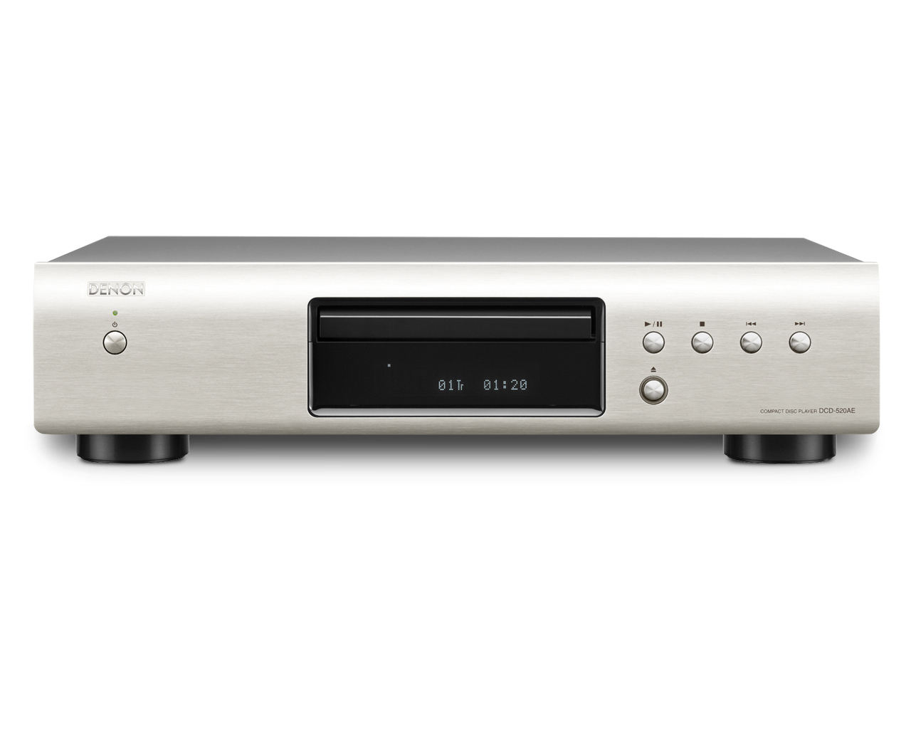 Denon DCD520 Silver Front