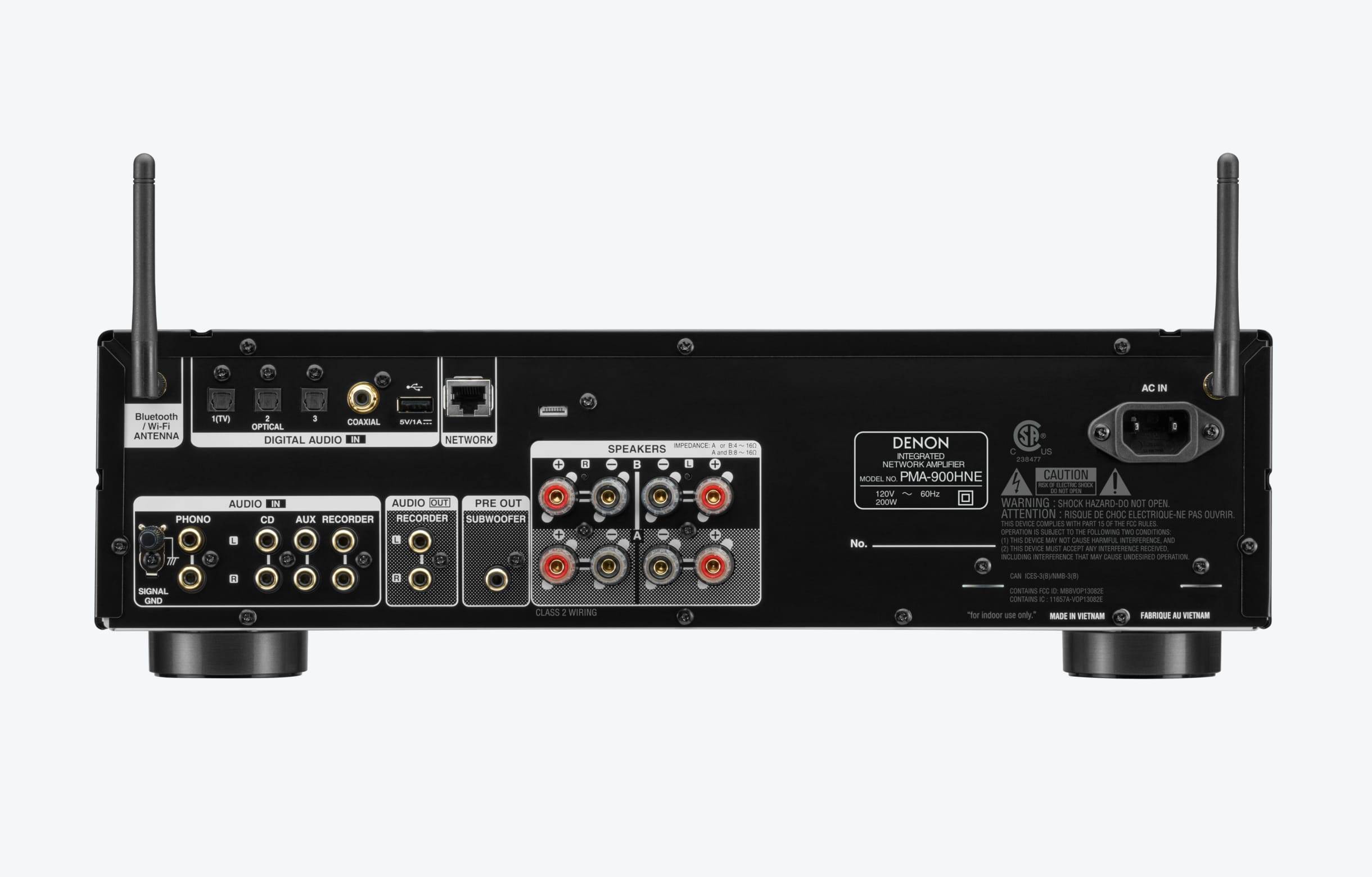 Denon PMA 900 Rear