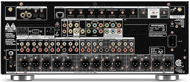 Marantz AV7704 Rear