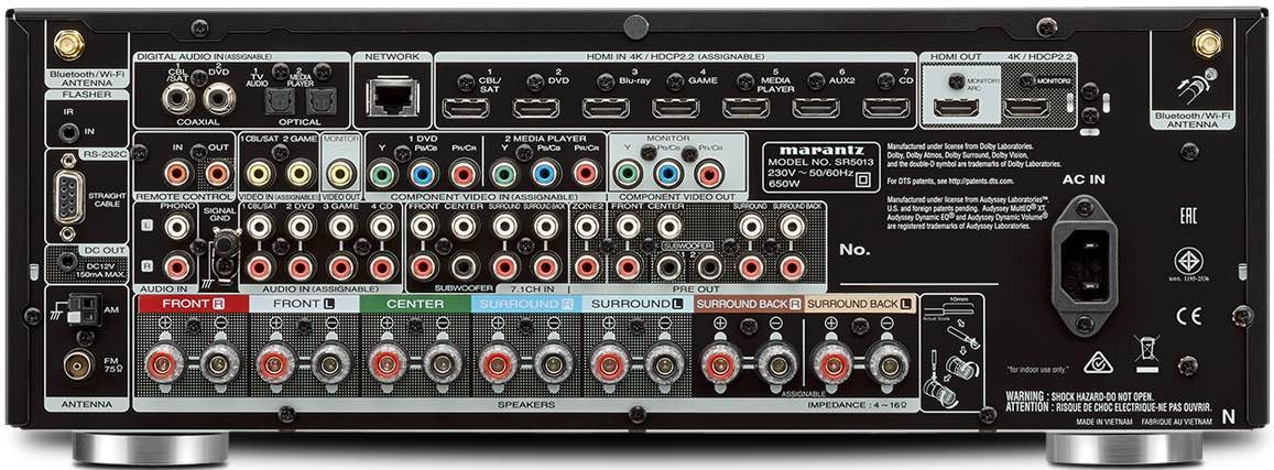 Marantz SR5013 Rear