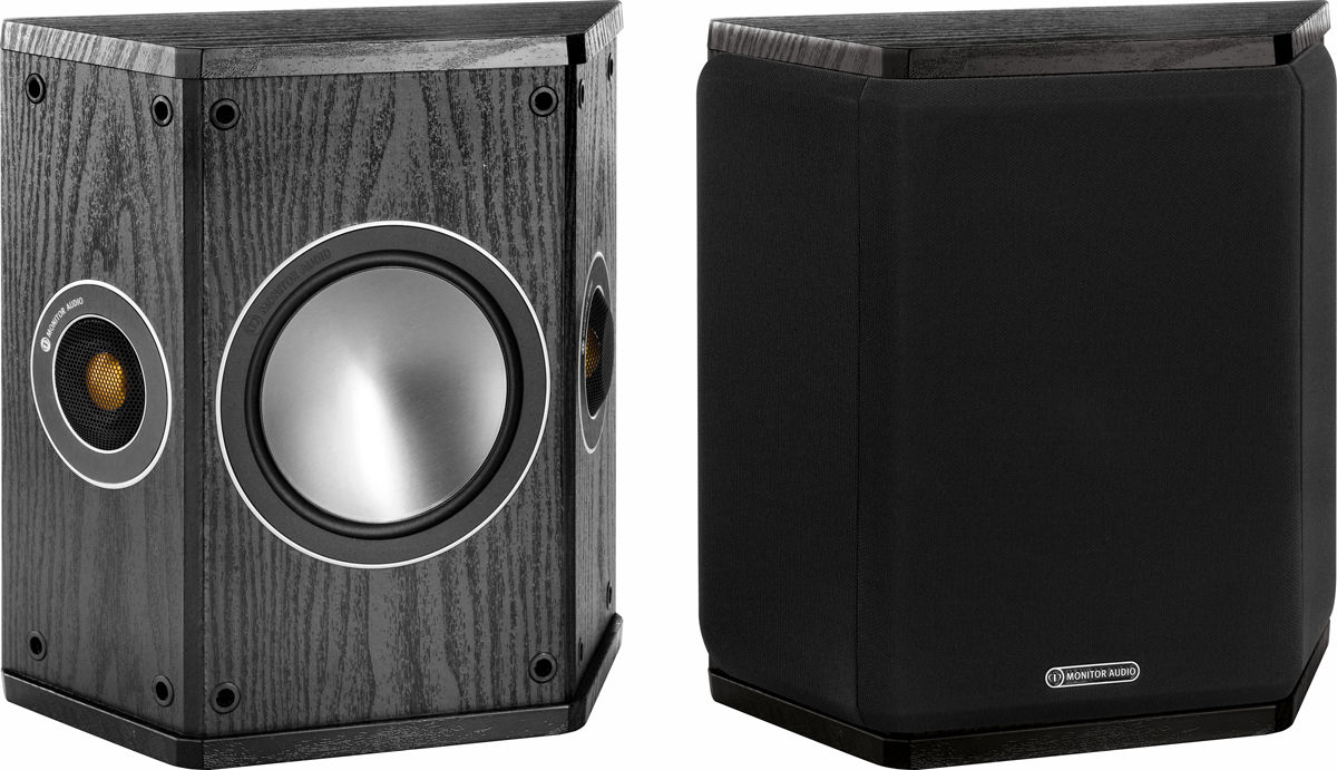 ventil Blæse mini Monitor Audio Bronze FX on-wall surround speakers - Speakers at Vision Hifi