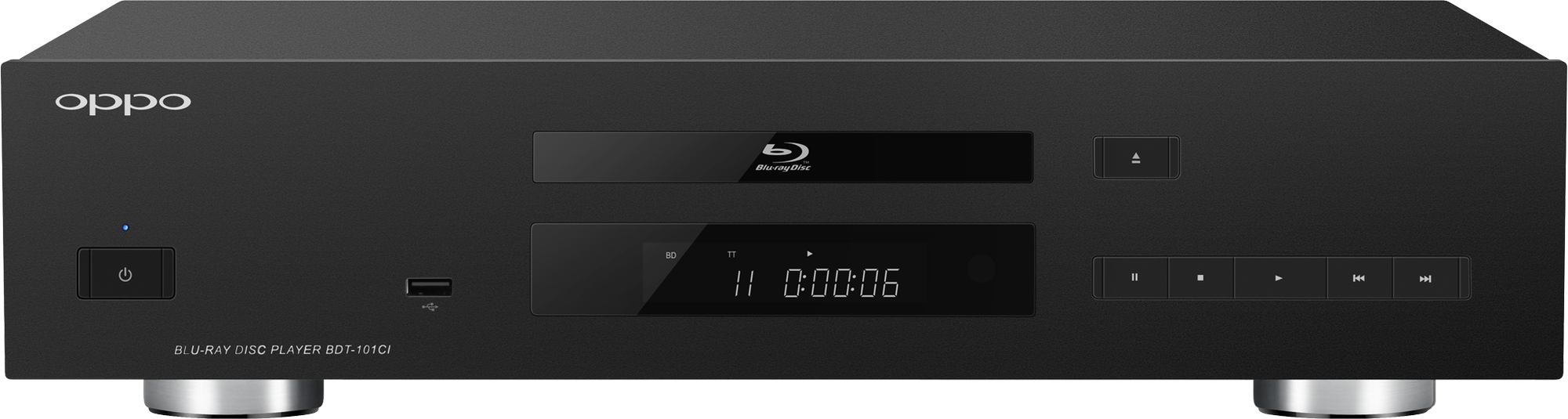 OPPO BDT-101CI Blu-ray Transport Player - Home Cinema at ...