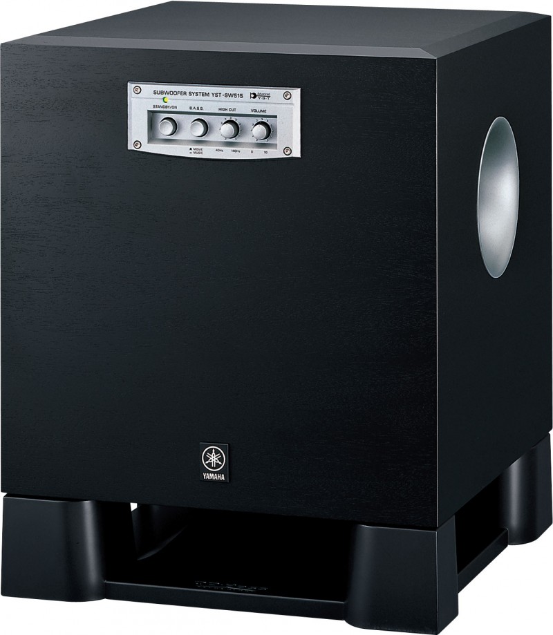 Yamaha YSTSW515B Active Subwoofer - DISCONTINUED NO LONGER AVAILABLE