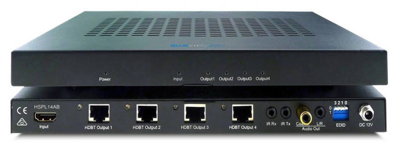 BlueStream HSP14AB-V2 1 HDMI in to 4 HDBaseT out, splitter (availability - TBC)