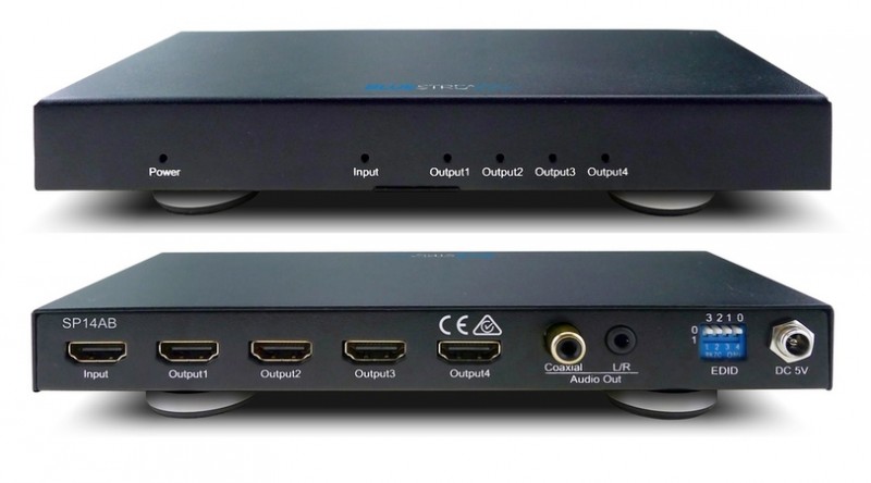 BlueStream SP14AB 1 HDMI in to 4 HDMI out, splitter (availability - TBC)