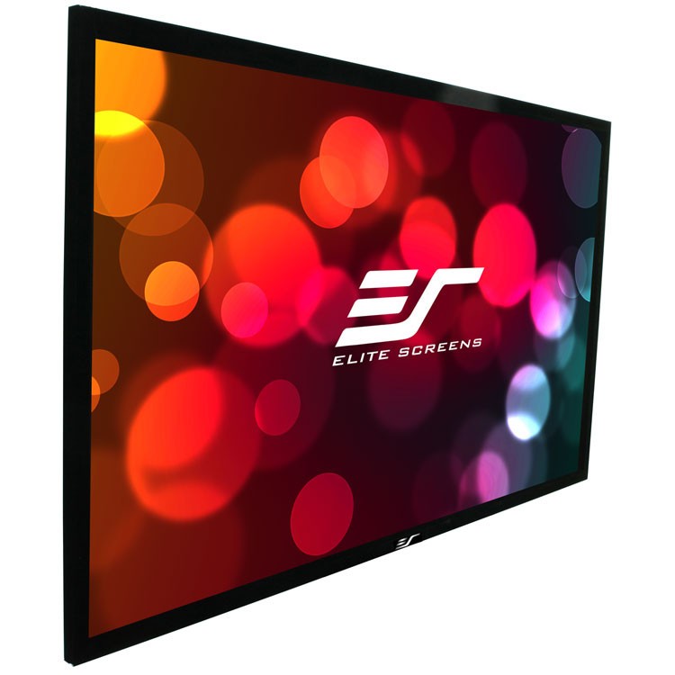 Elite ezFrame Acoustic 4K - Fixed Flat Acoustically Transparent Projection Screen 16:9 / 110 inch
