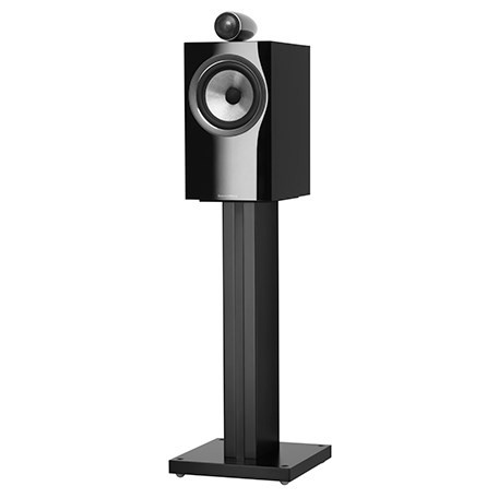 Bowers & Wilkins 705 S2 Stand Mount Speaker Pair Bundle - Gloss black - Ex Display - 1 Pair Only - Includes Stands