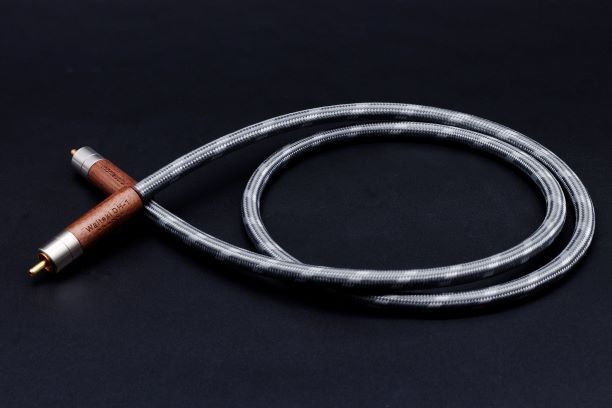 Montaudio Waitaki DH-1 silver hybrid digital co-ax cable 3 metre