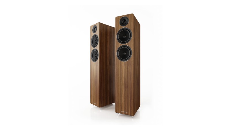 Acoustic Energy AE-309 Floor Stand Speaker Pair - Real Walnut Veneer - No Longer Available