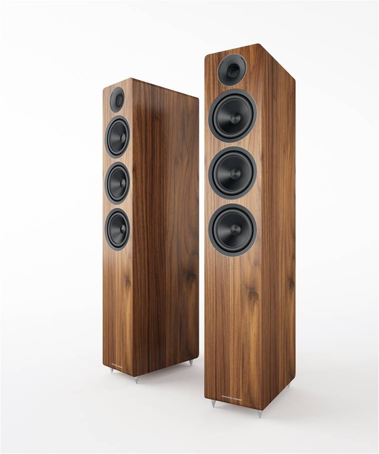 Acoustic Energy AE-320 Floor Stand Speaker Pair - Real Walnut Veneer - No Longer Available