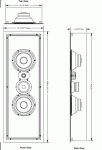 Triad - In-wall Gold 6 LCR