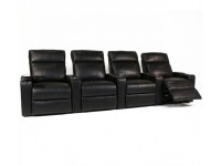 Prestige 4 seat electric leather recliner