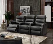 Sovereign Cinema Seating - Duke 5306DK LAF Left Arm Leather Motorised Recliner