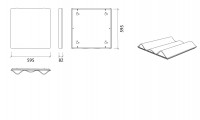 Artnovion - Douro Diffuser - Acoustic Treatment Panel