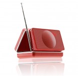 Geneva XS - Portable Speaker System with Bluetooth in red